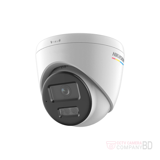 Hikvision DS-2CD1327G2H-LIU 2MP ColorVu with Smart Hybrid Light Fixed Turret IP Camera